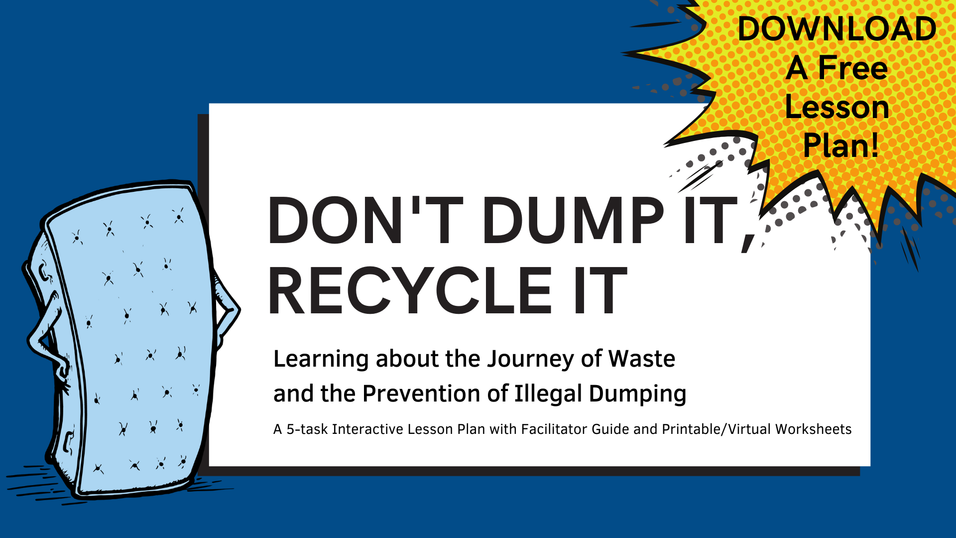 Free Recycling Lesson Plan